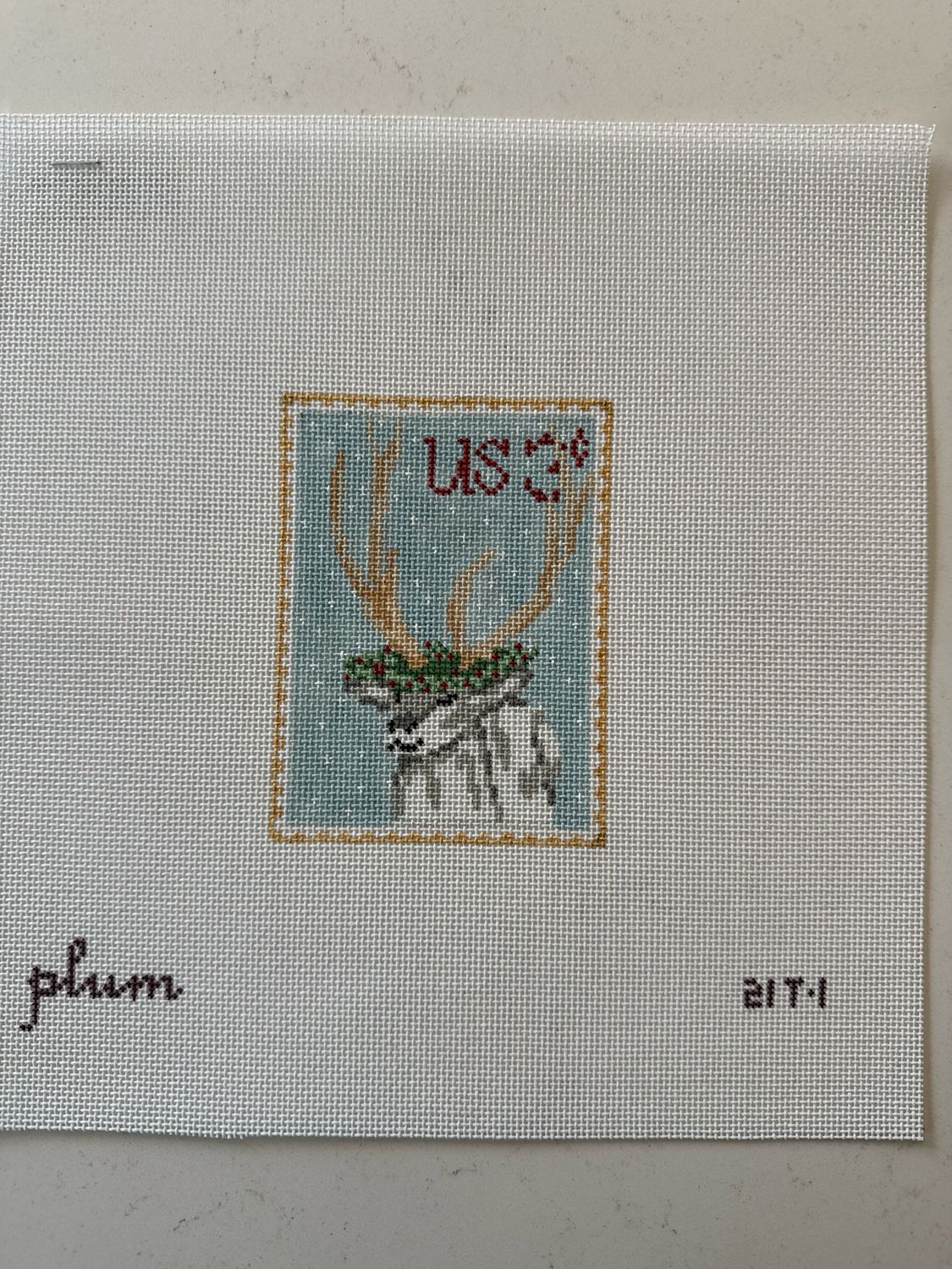 Vintage Stamp Collection - Reindeer