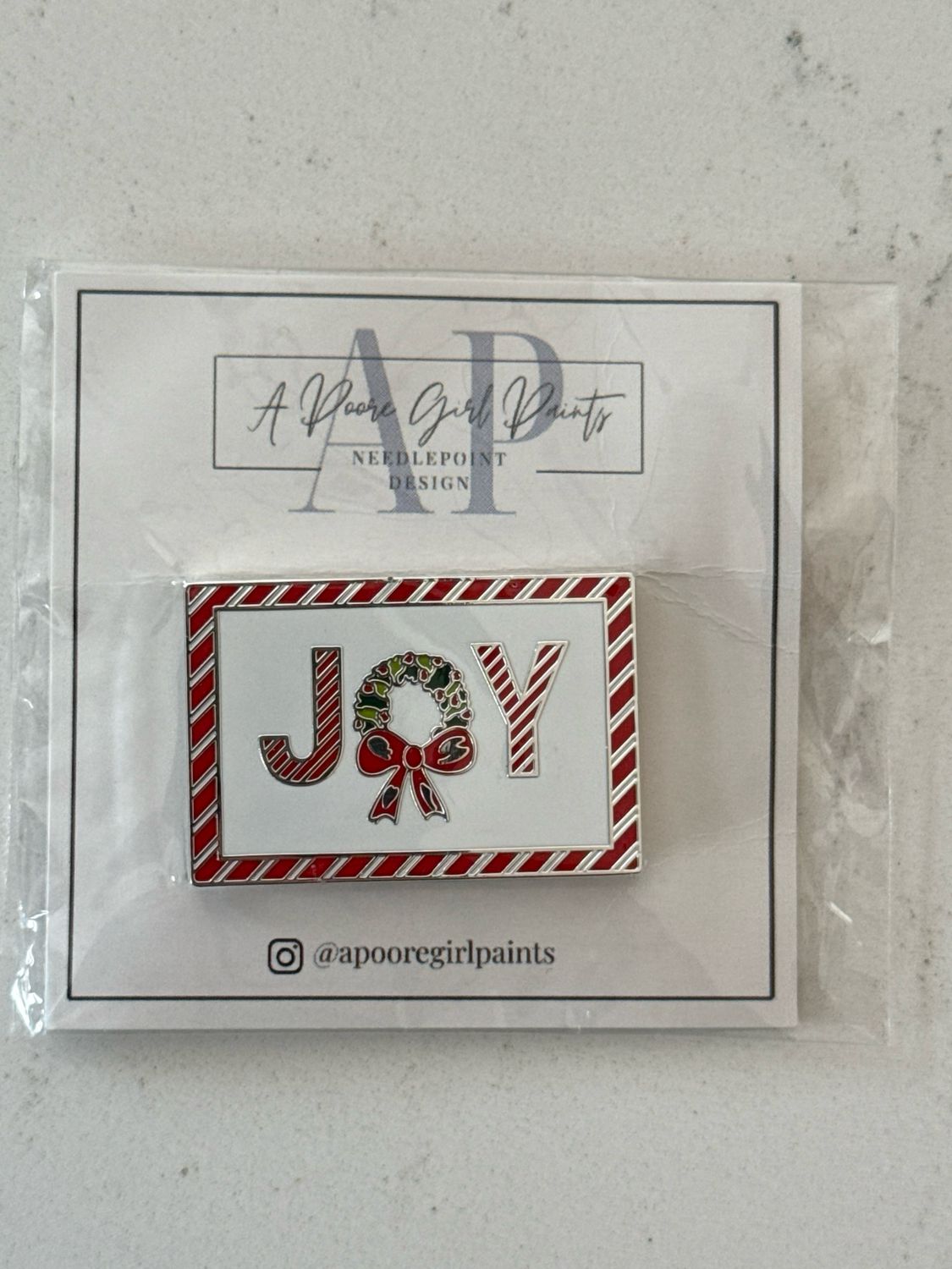 Peppermint Joy Needle Minder