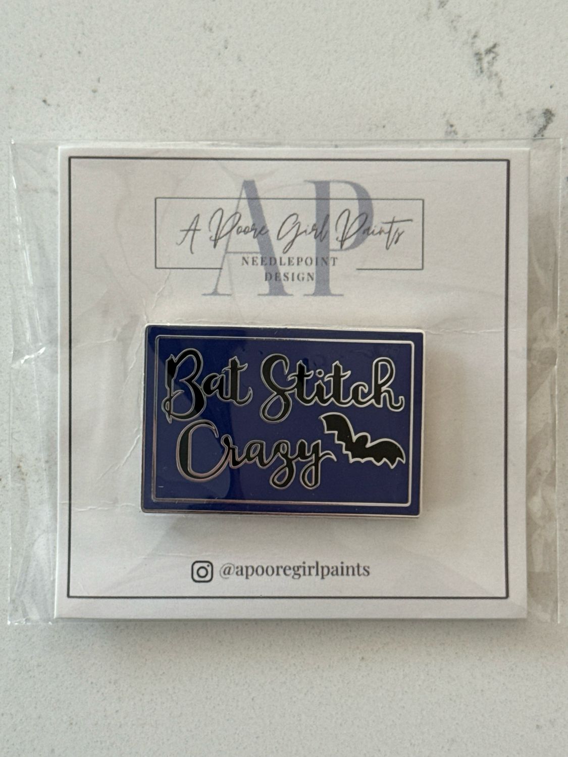 Bat Stitch Crazy Needle Minder