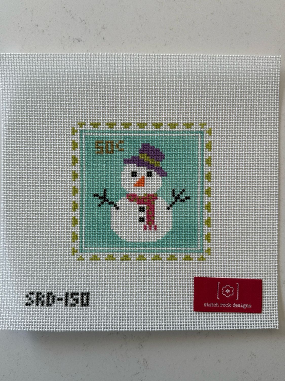 Snowman Stamp