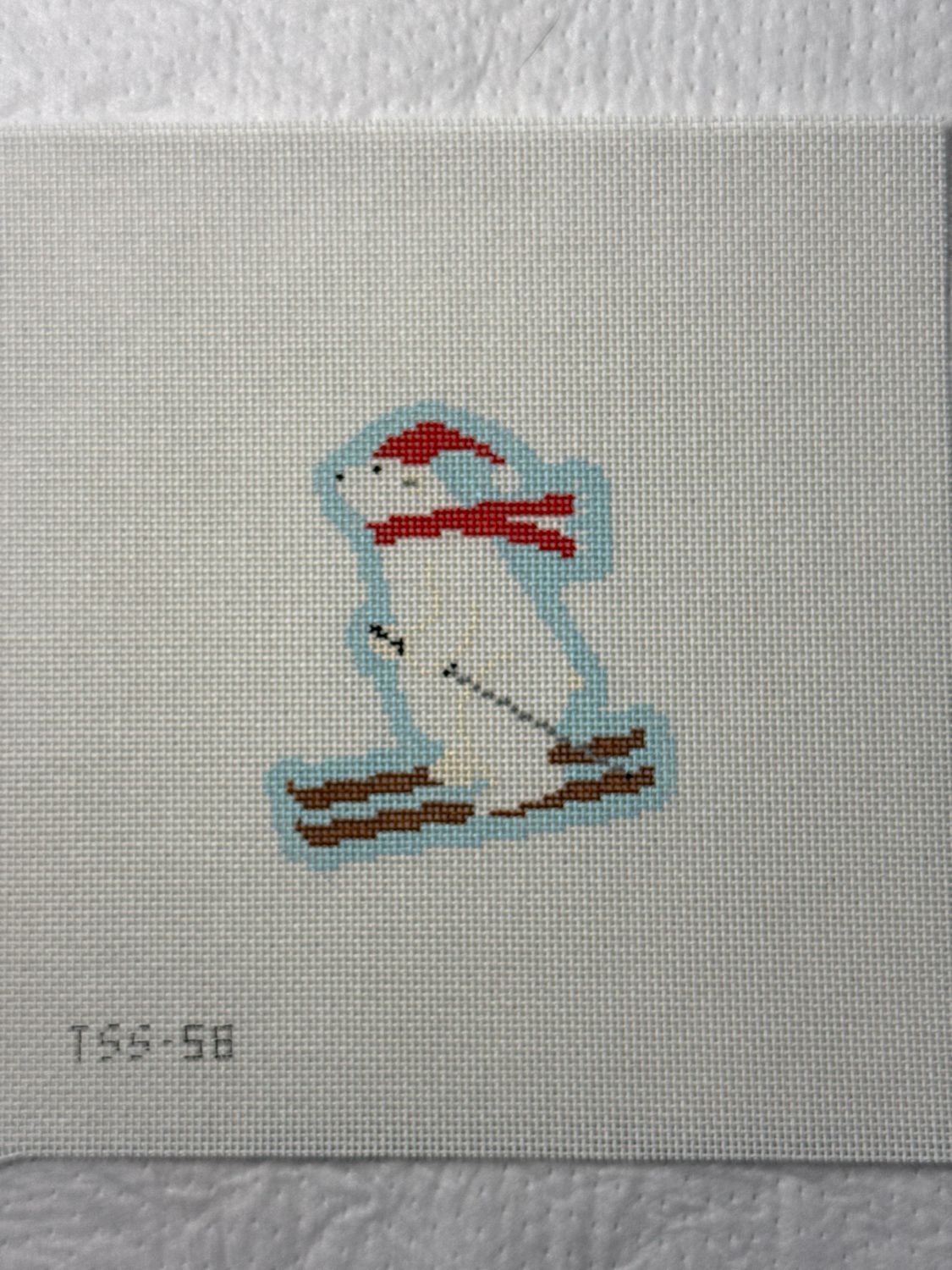 Skiing Polar Bear