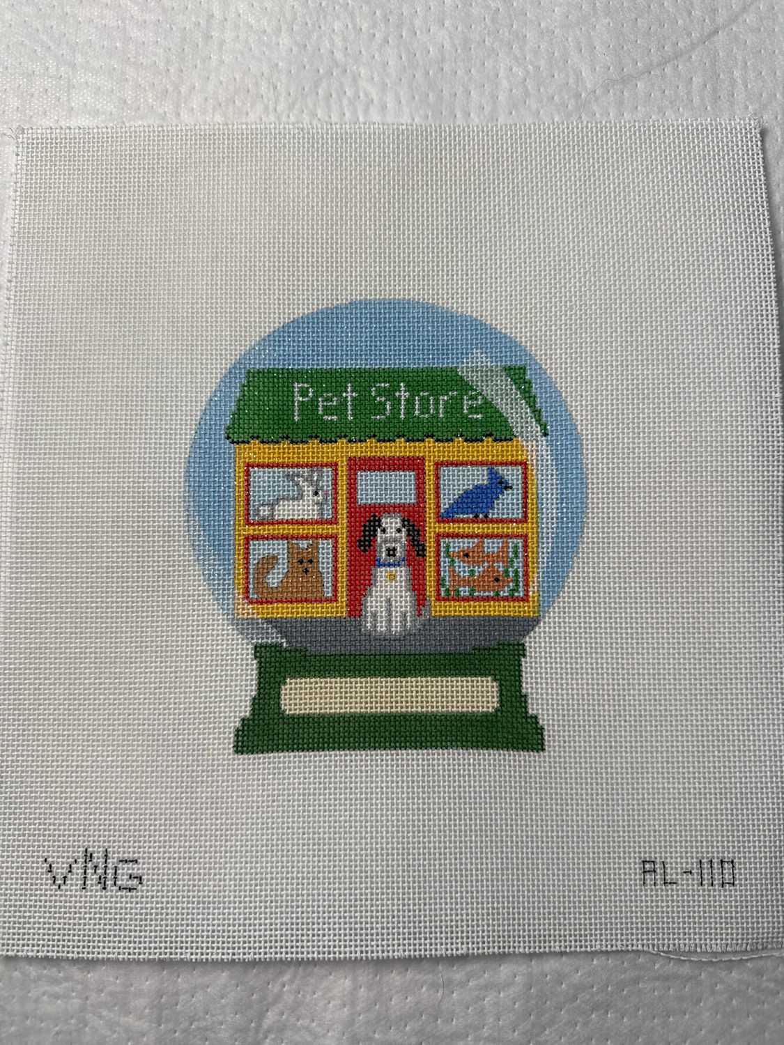 Pet Store Snow Globe