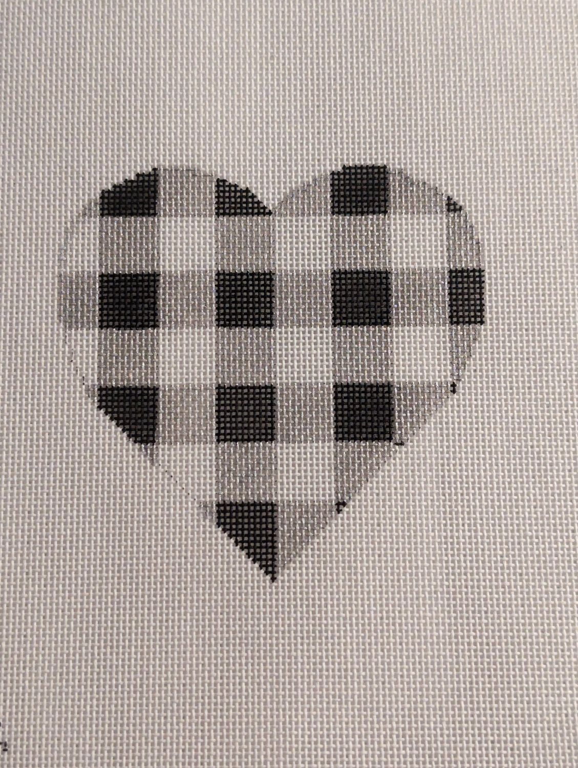 Buffalo Check Heart