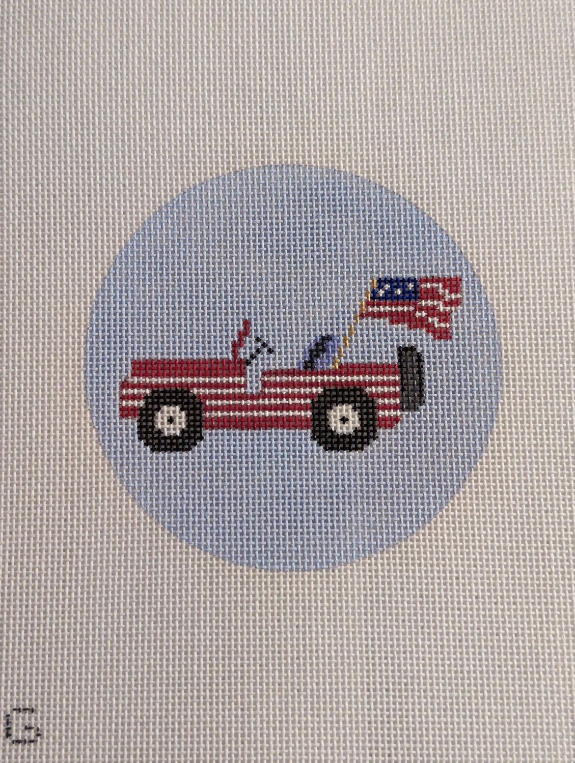Patriotic Jeep