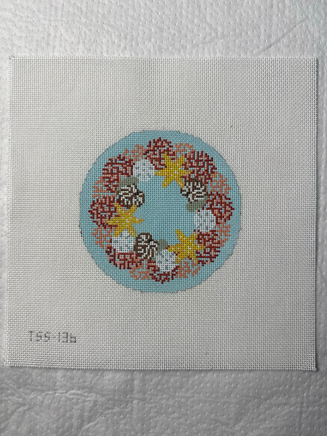 Tropical Coral Wreath