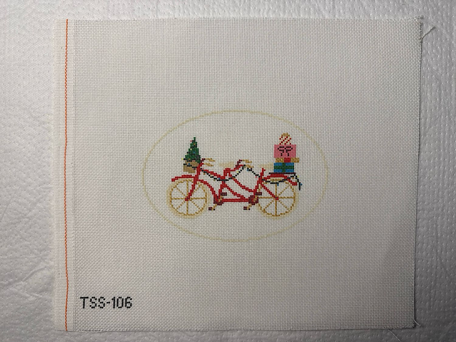 Christmas Tandem Bike