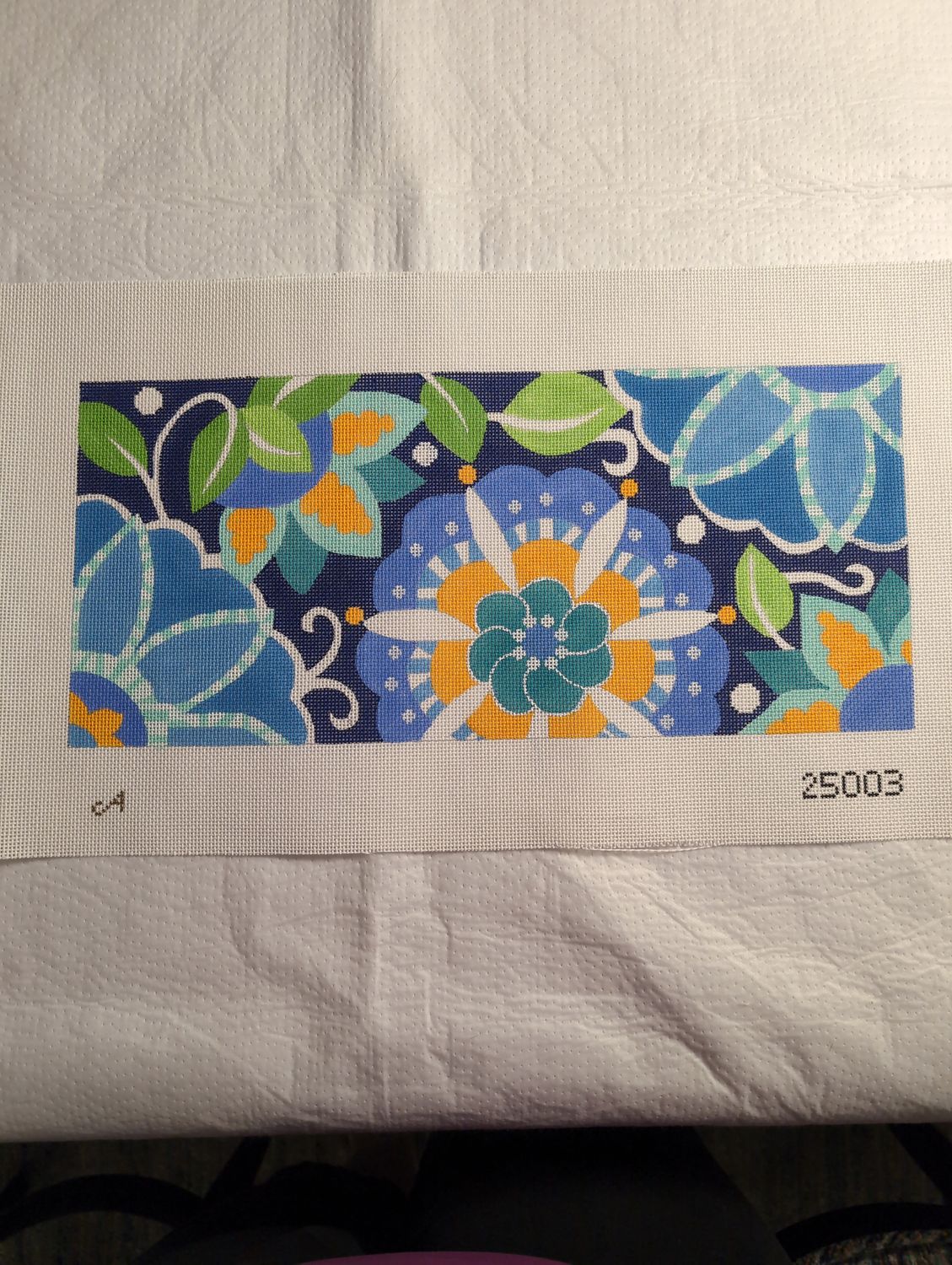 Blue Pinwheel Lumbar