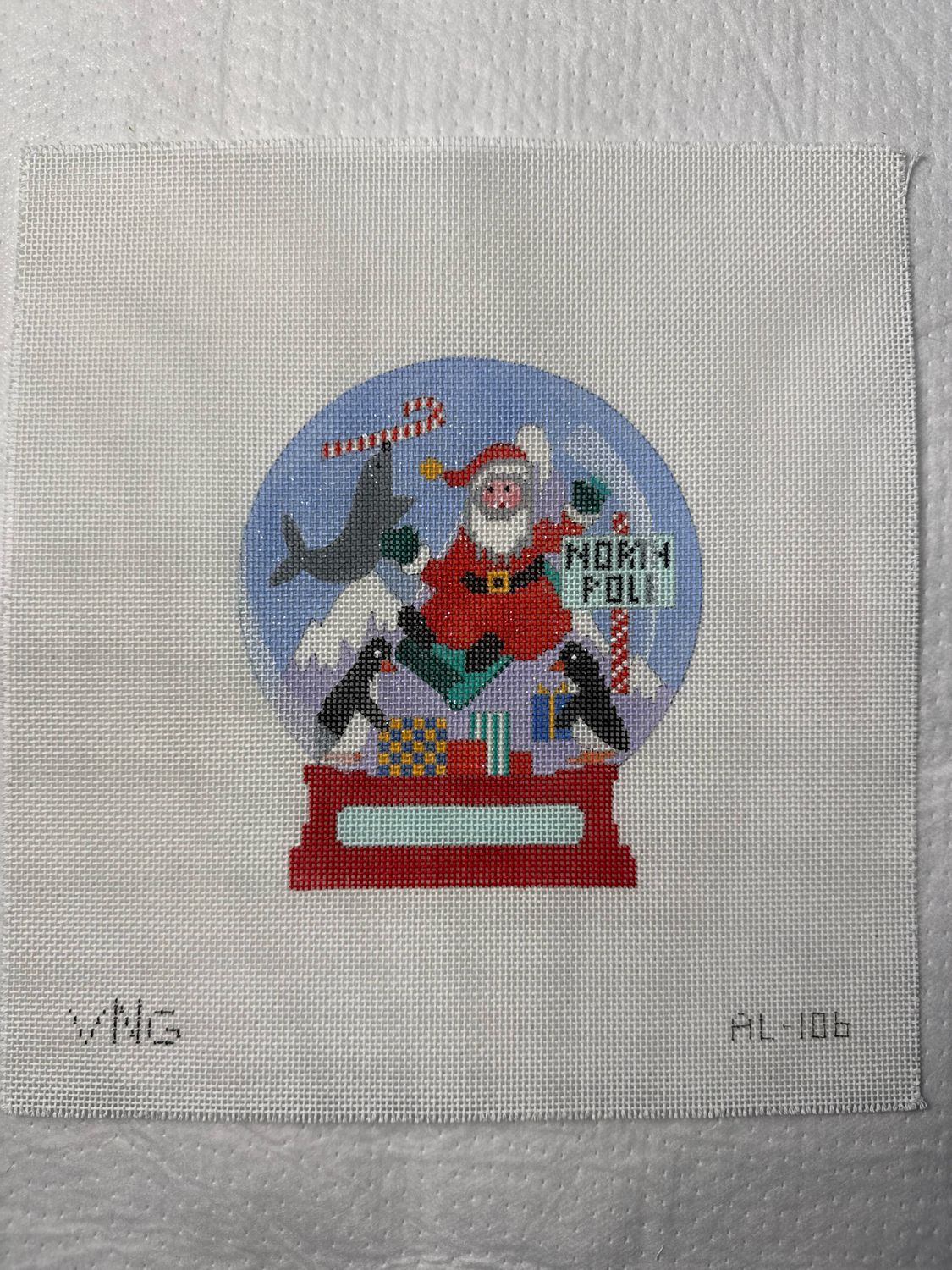 North Pole Snow Globe