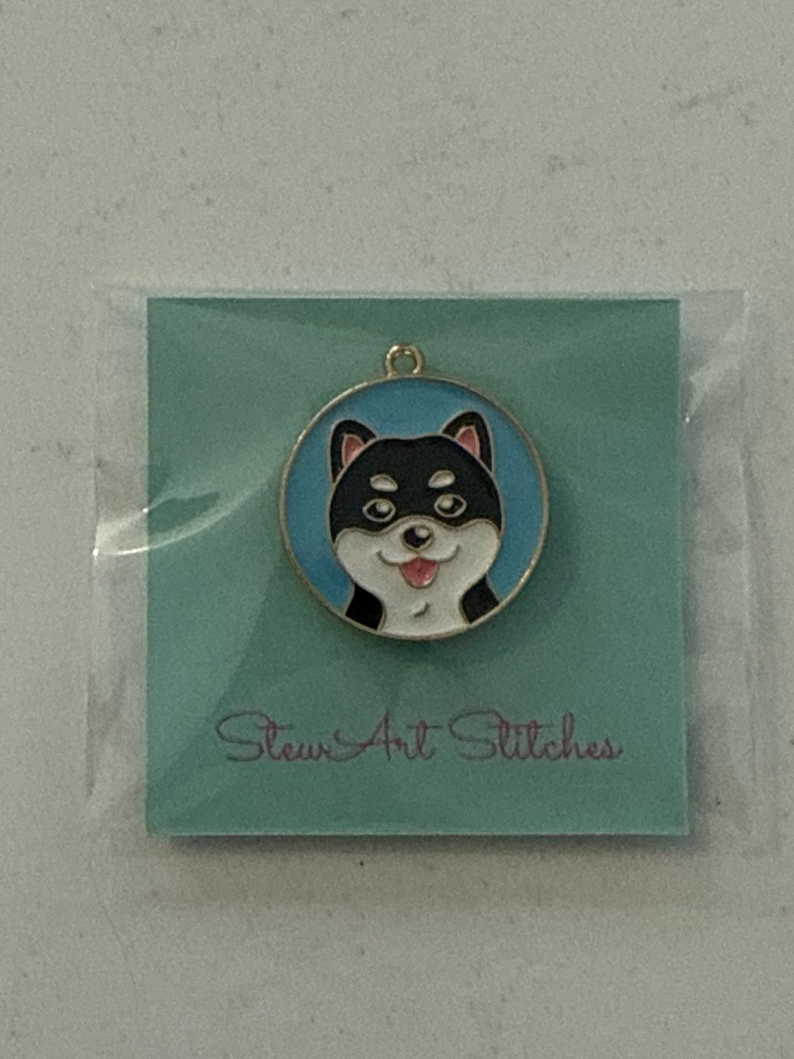 Dog Tag 1 Needle Minder from StewArt Stitches