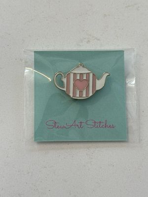 Teapot Needle Minder from StewArt Stitches