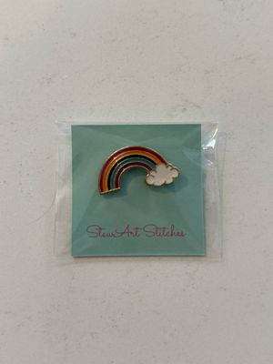 Rainbow Needle Minder from StewArt Stitches