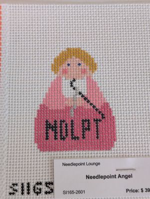 Needlepoint Angel