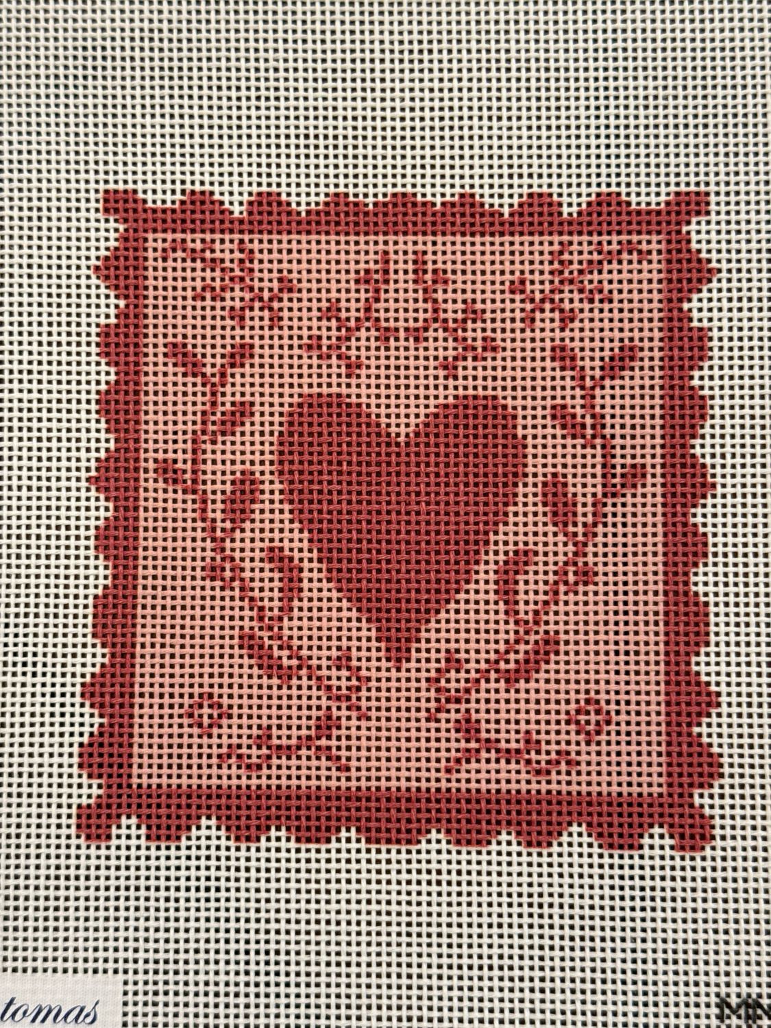 Valentine Stamp 6"x6" 13M