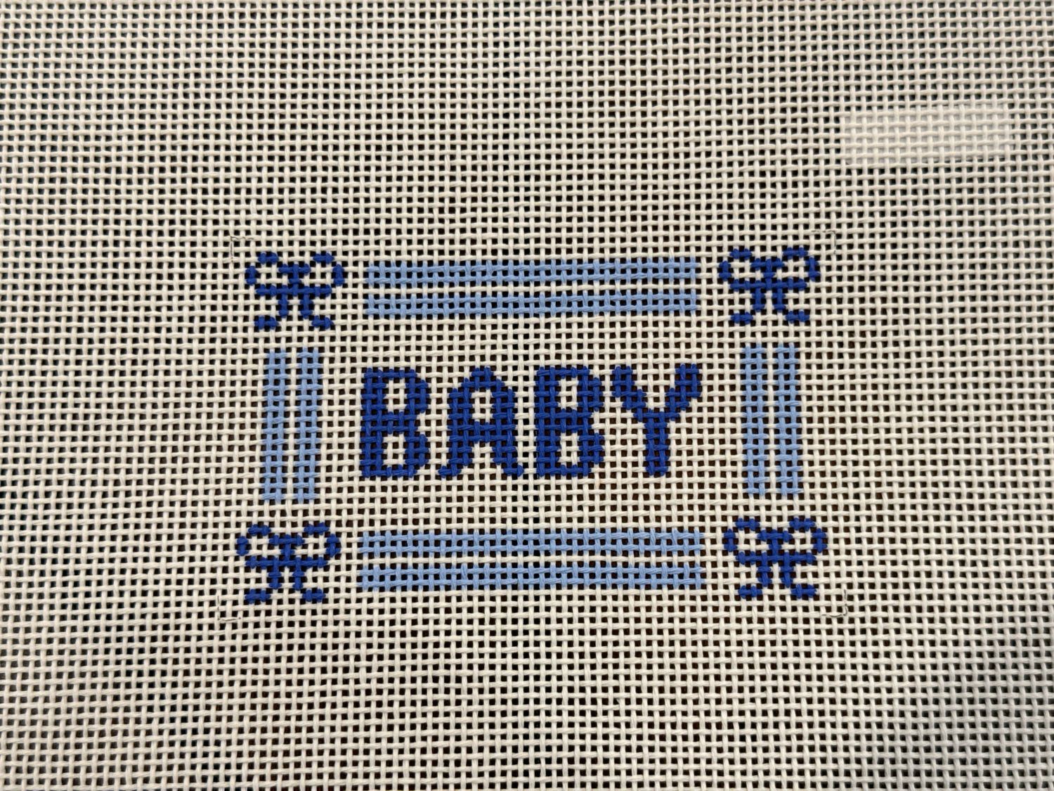 Baby Canvas Blue