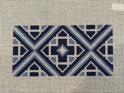 Medallion Tile 6x3 (Blues)