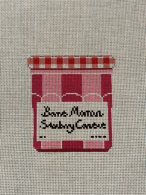 Strawberry Conserve Jam Jar