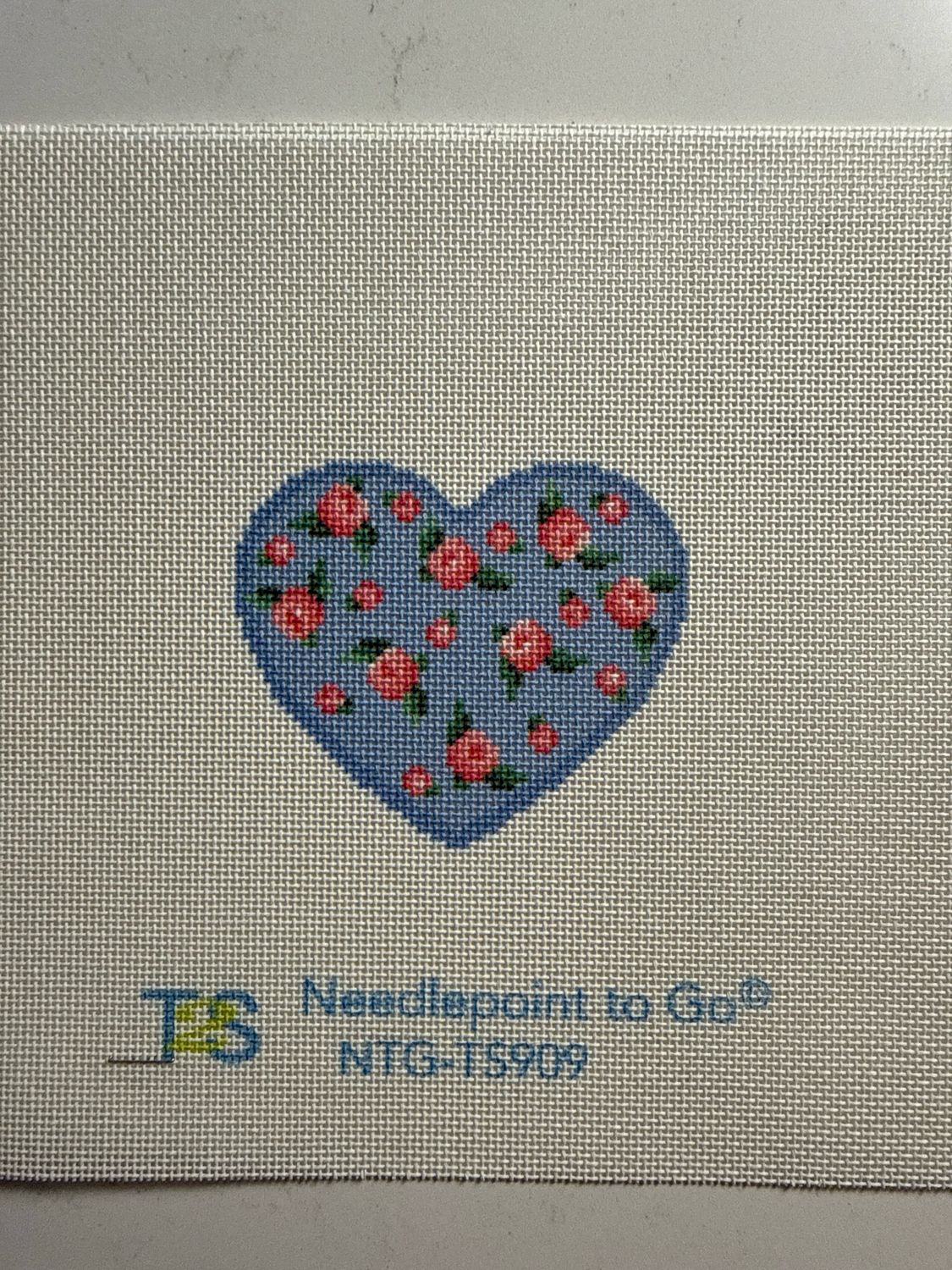 Scattered Rose Heart