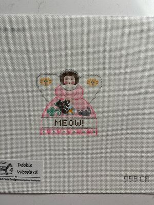 I Love My Cat - Meow (pink) Mini Angel