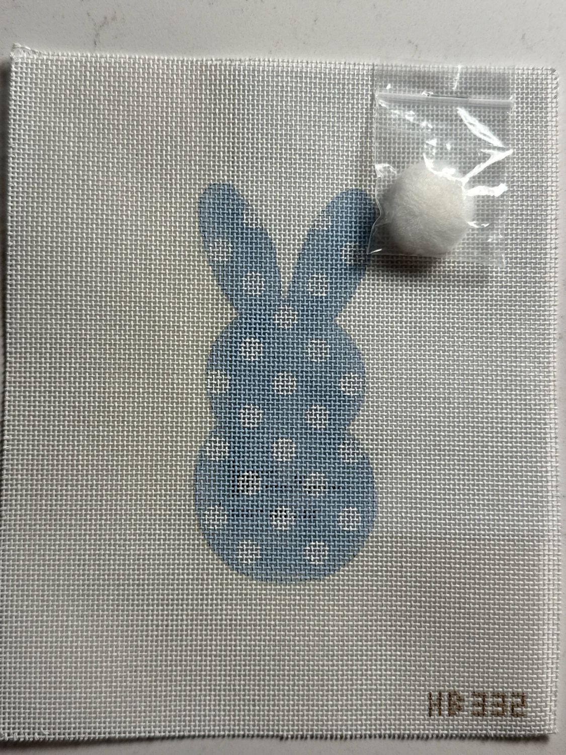 Bunny Tails - Blue Dots