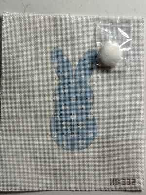 Bunny Tails - Blue Dots