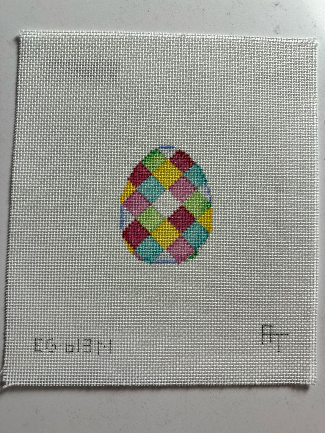 Multi Harlequin Mini Egg