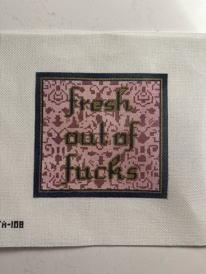 Fresh out of FFFF Canvas