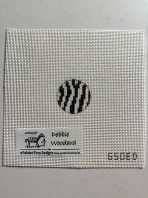 Key Fob Zebra Stripe