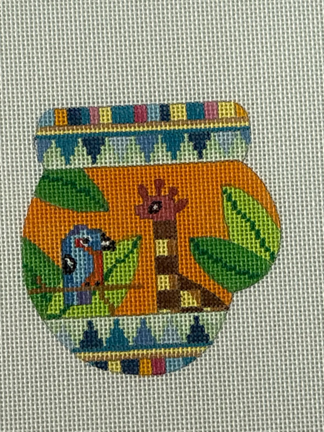 Safari Giraffe &amp; Bird Mitten