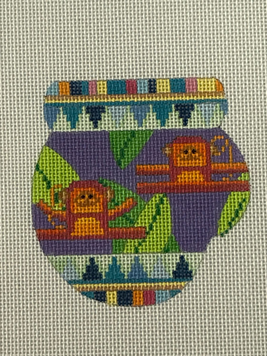 Safari Monkeys Mitten