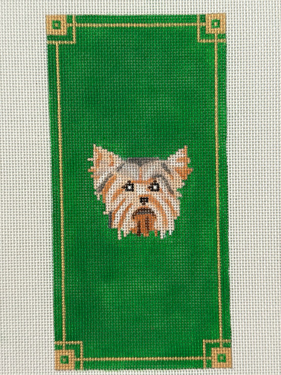 Yorkshire Terrier Egc on Green