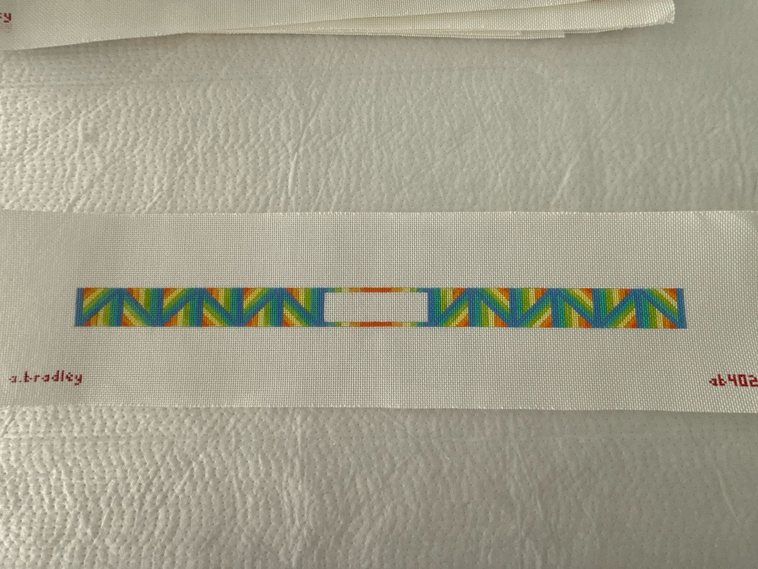 Geometric Rainbow Dog Collar