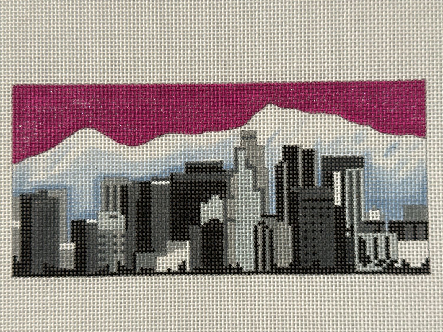 b/w Los Angeles Cityscape