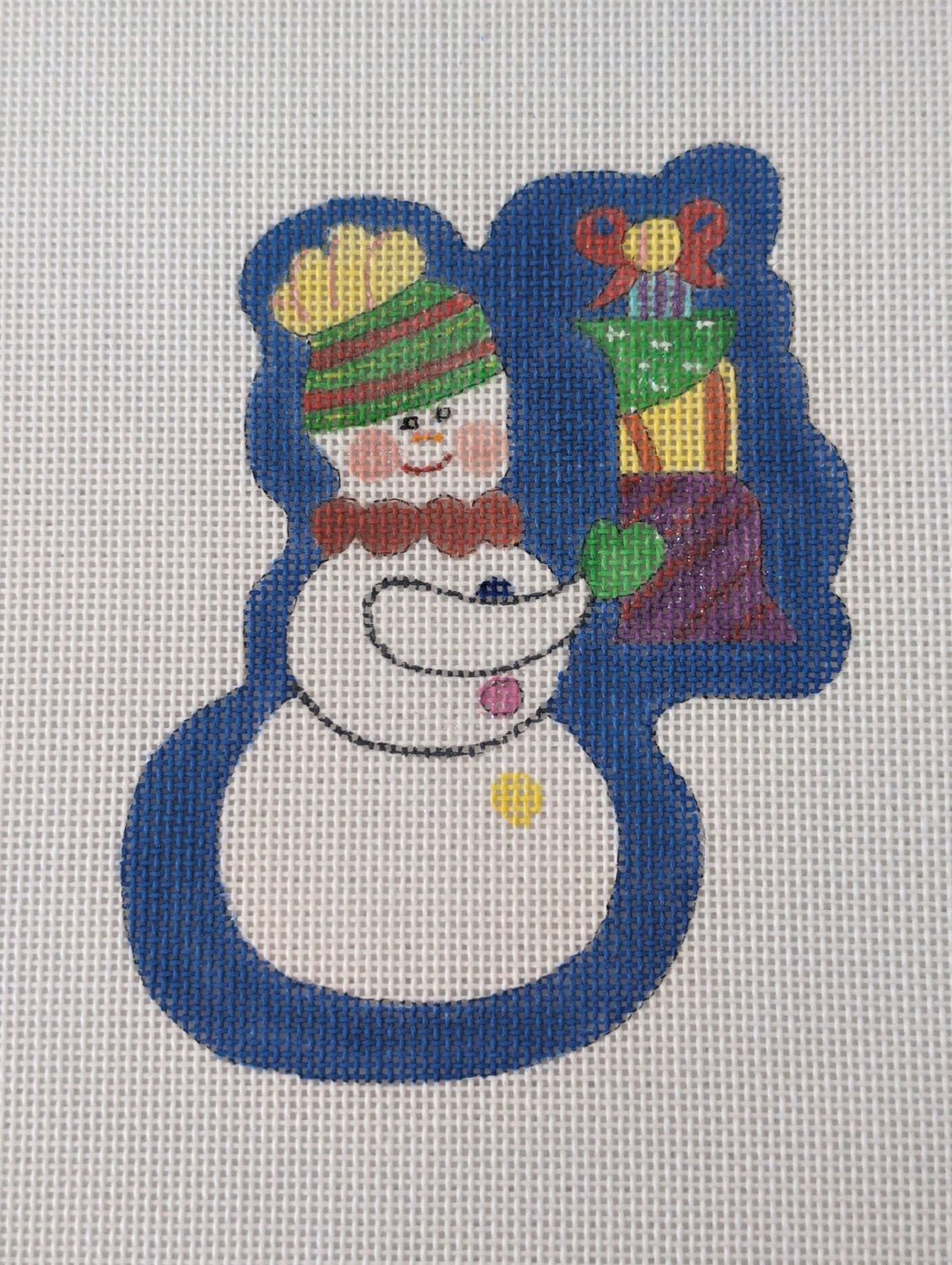 Snowman with Gifts