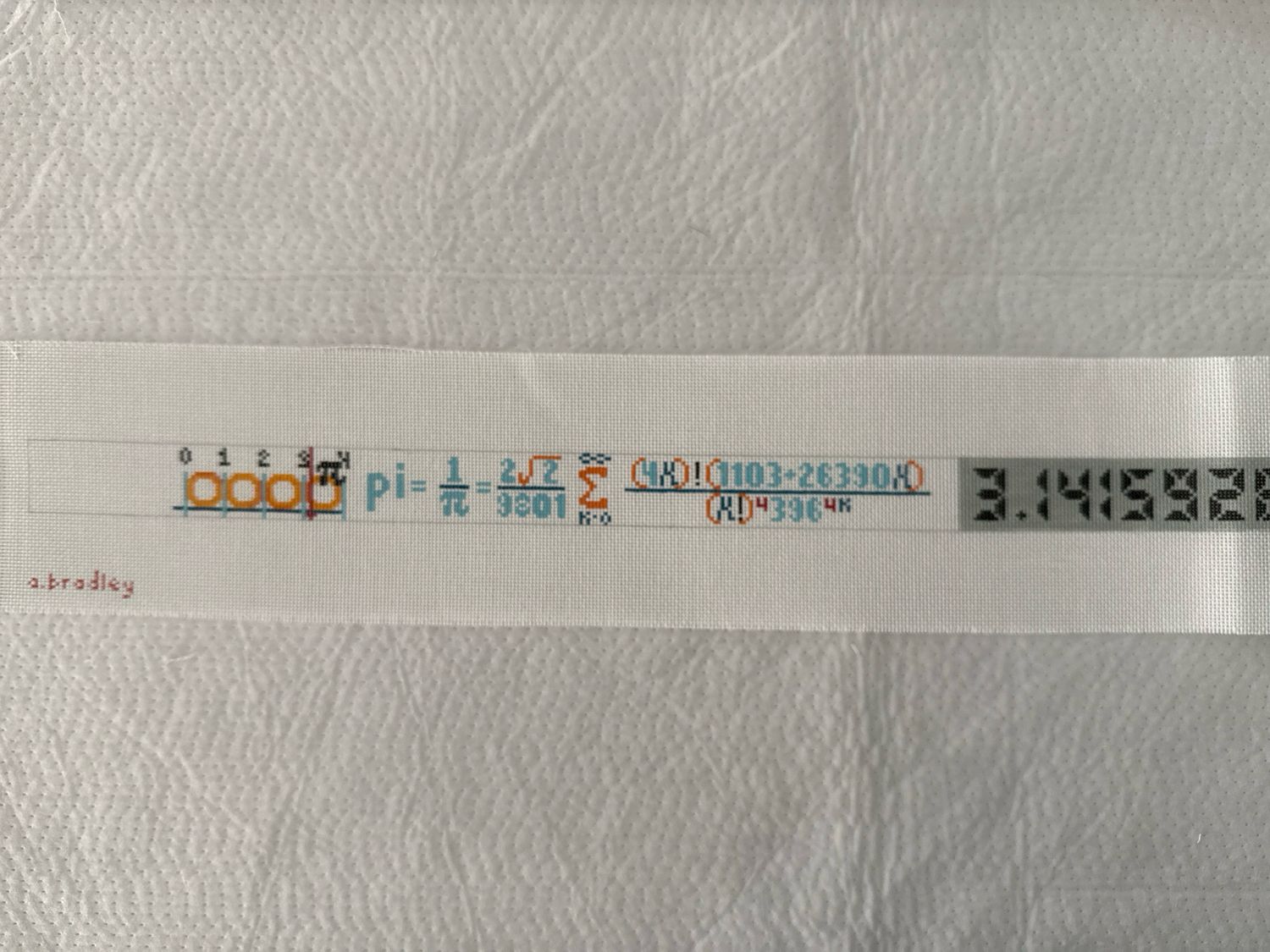 Mathematician Belt (Pi=3.14...)