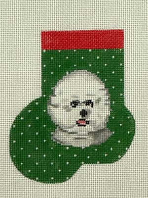 Bichon Frise Mini Sock