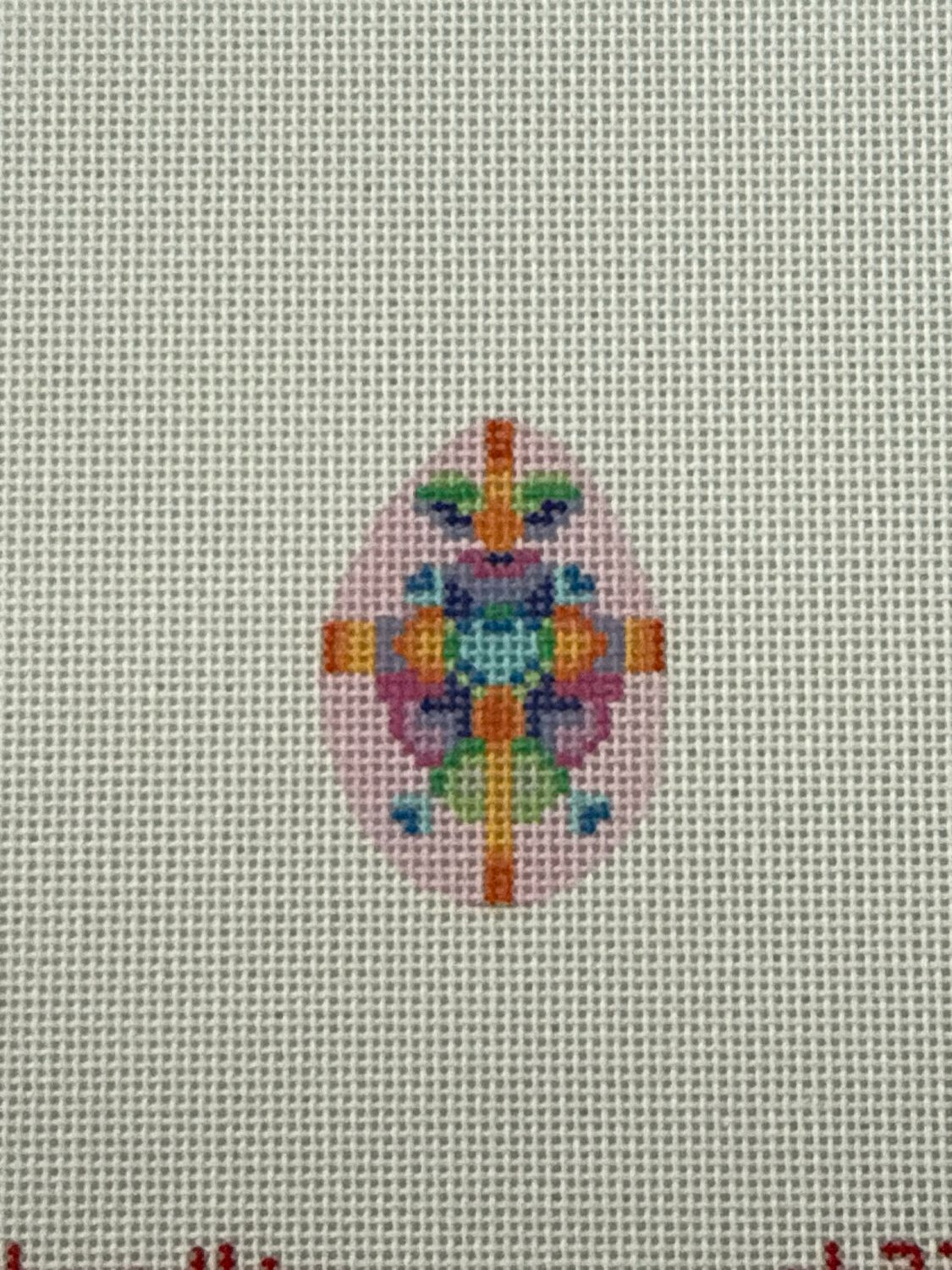 Pink Jeweled Mini-Egg