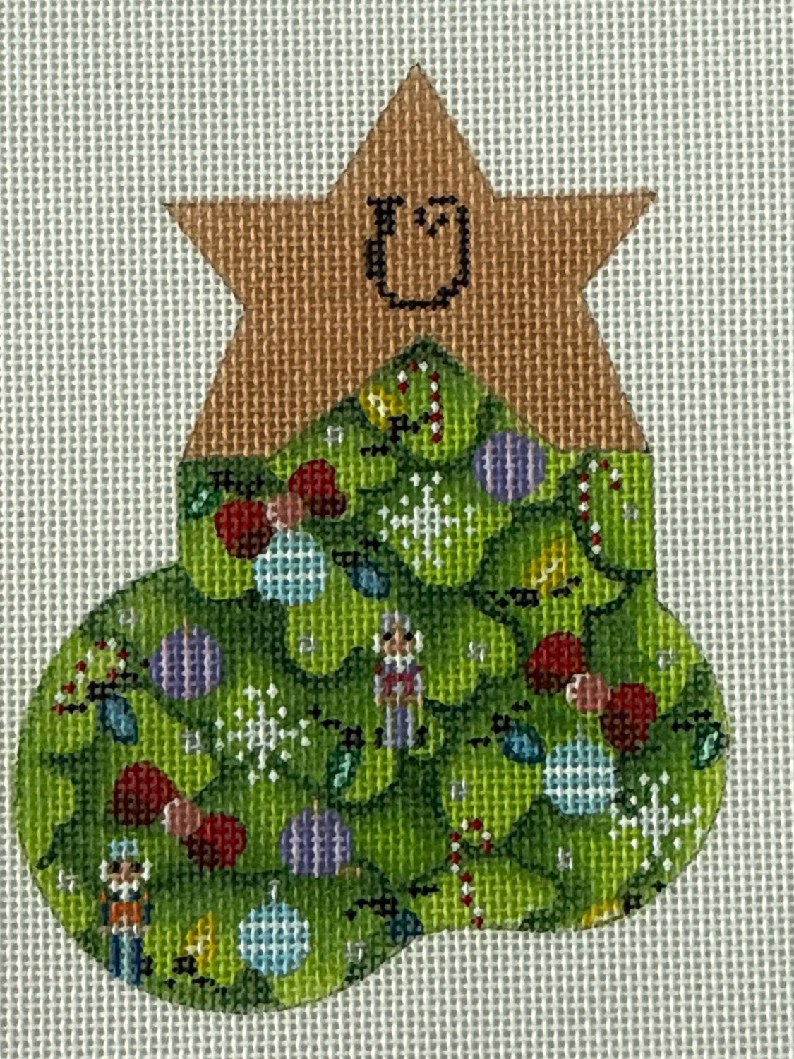 Christmas Tree Alphabet Socks U