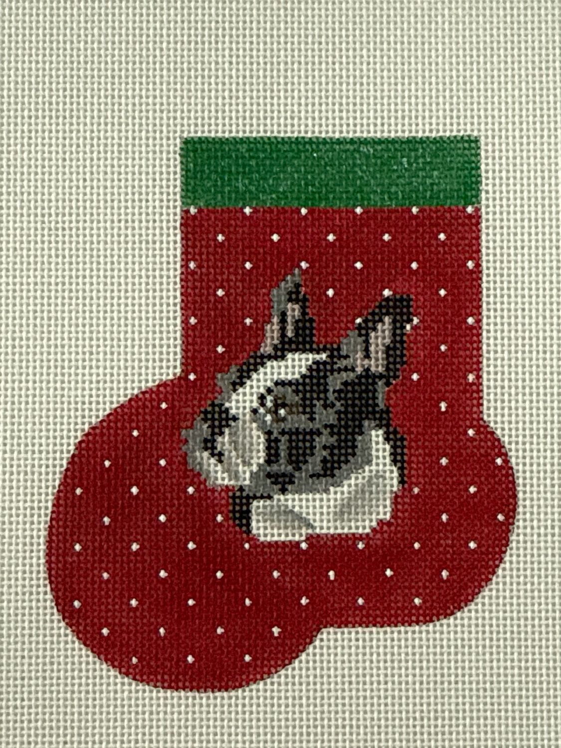 Boston Terrier Mini Sock