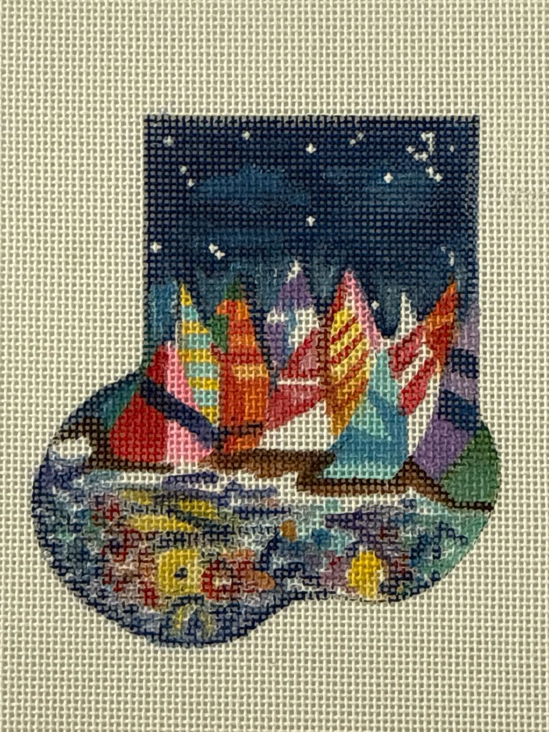 Night Sail Mini Sock