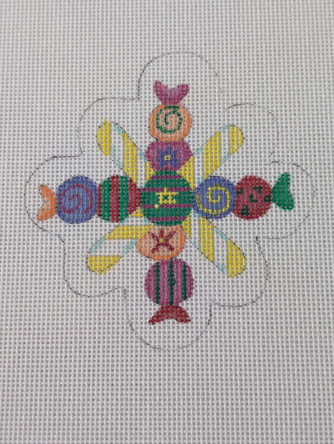 Candy Snowflake 1