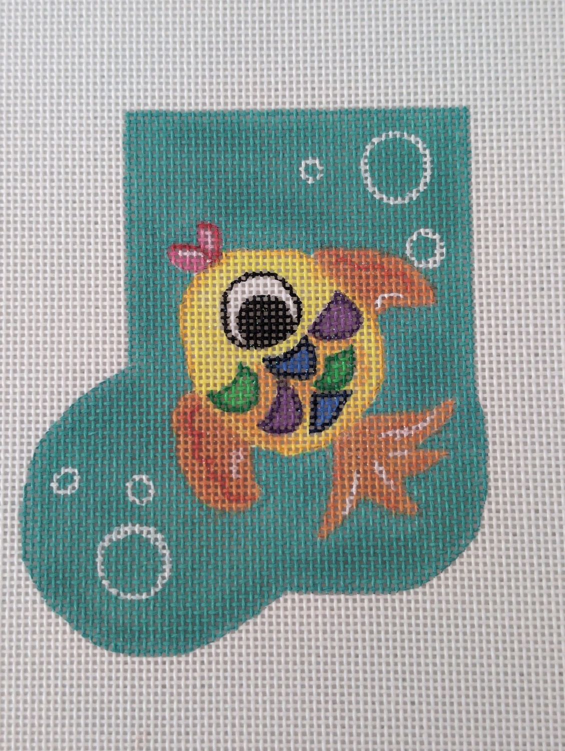 Big-Eyed Fishie Mini Sock