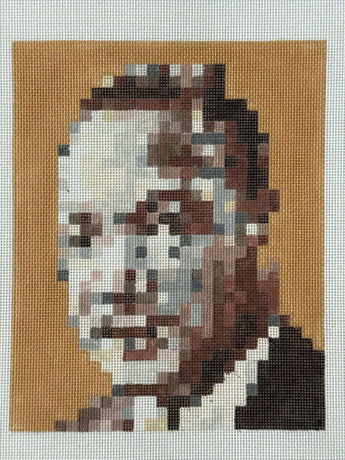 Martin Luther King Jr. Pixilated Portrait