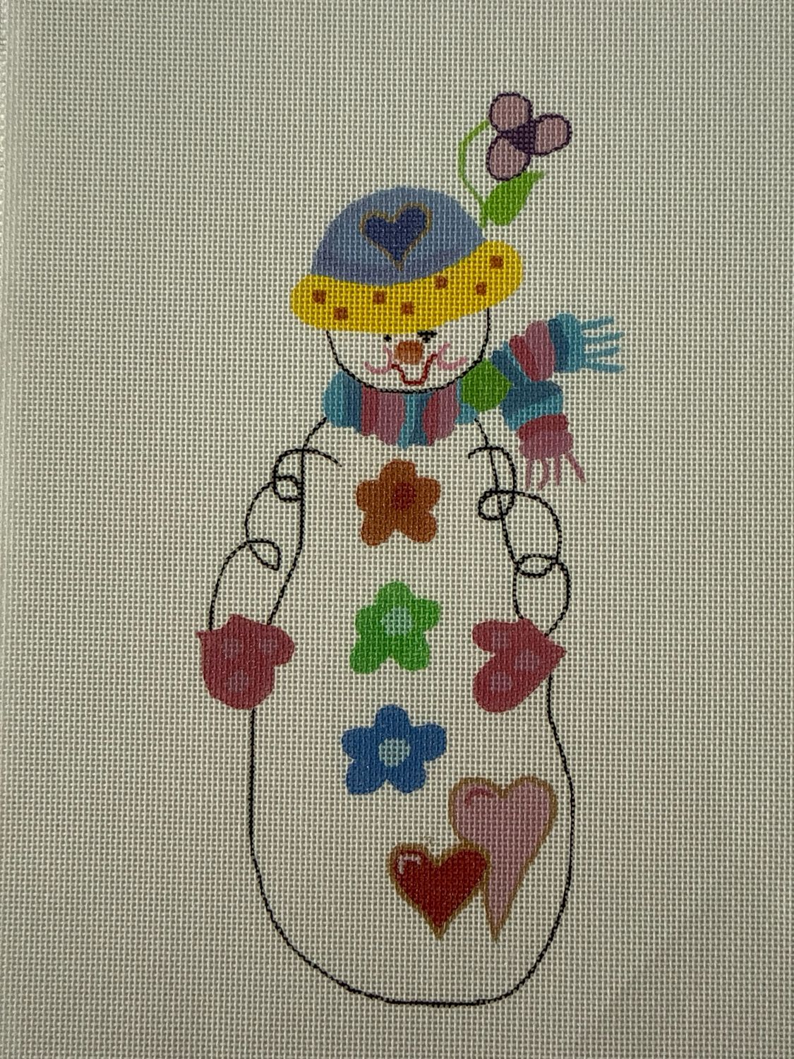 Mrs. Wizard Snowlady Stand-Up