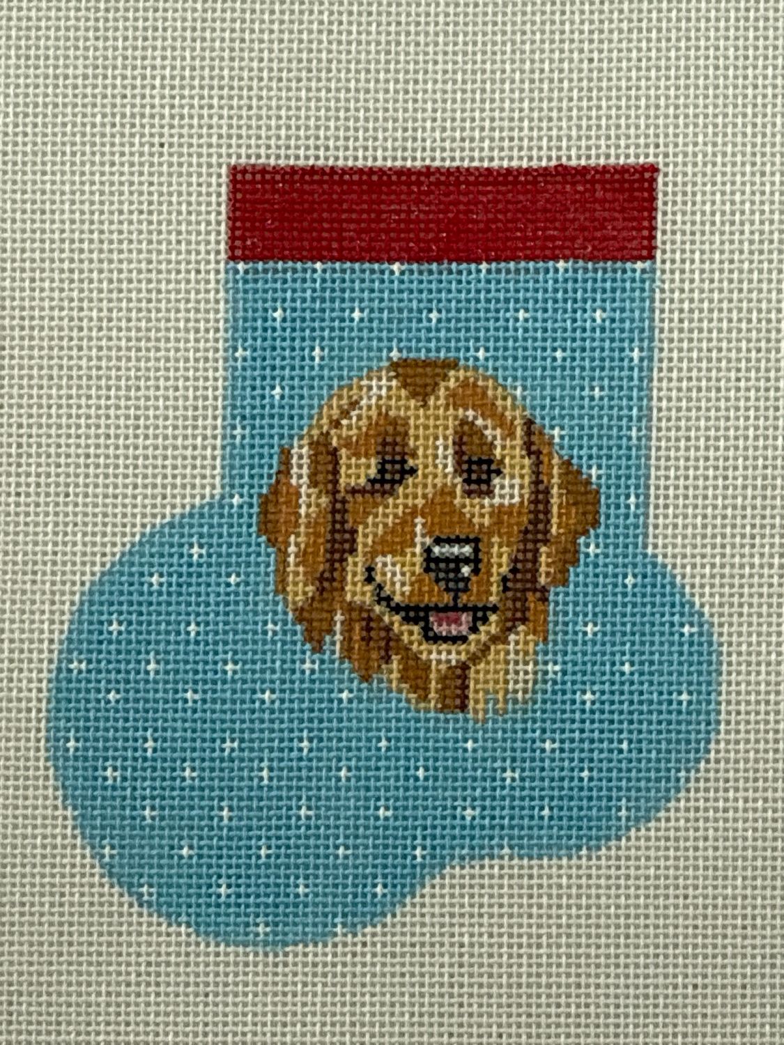 Golden Retriever Mini Sock