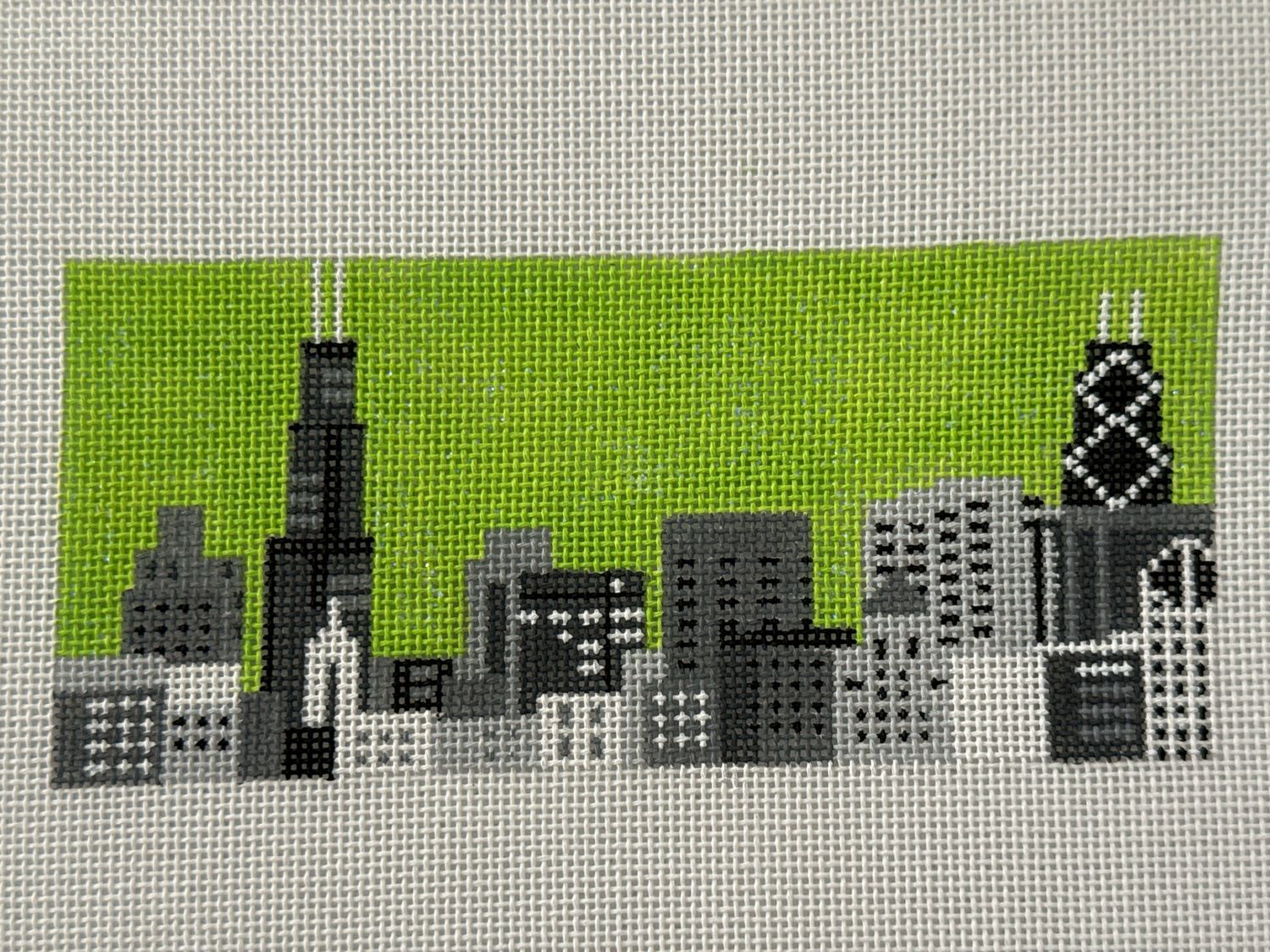 b/w Chicago Cityscape