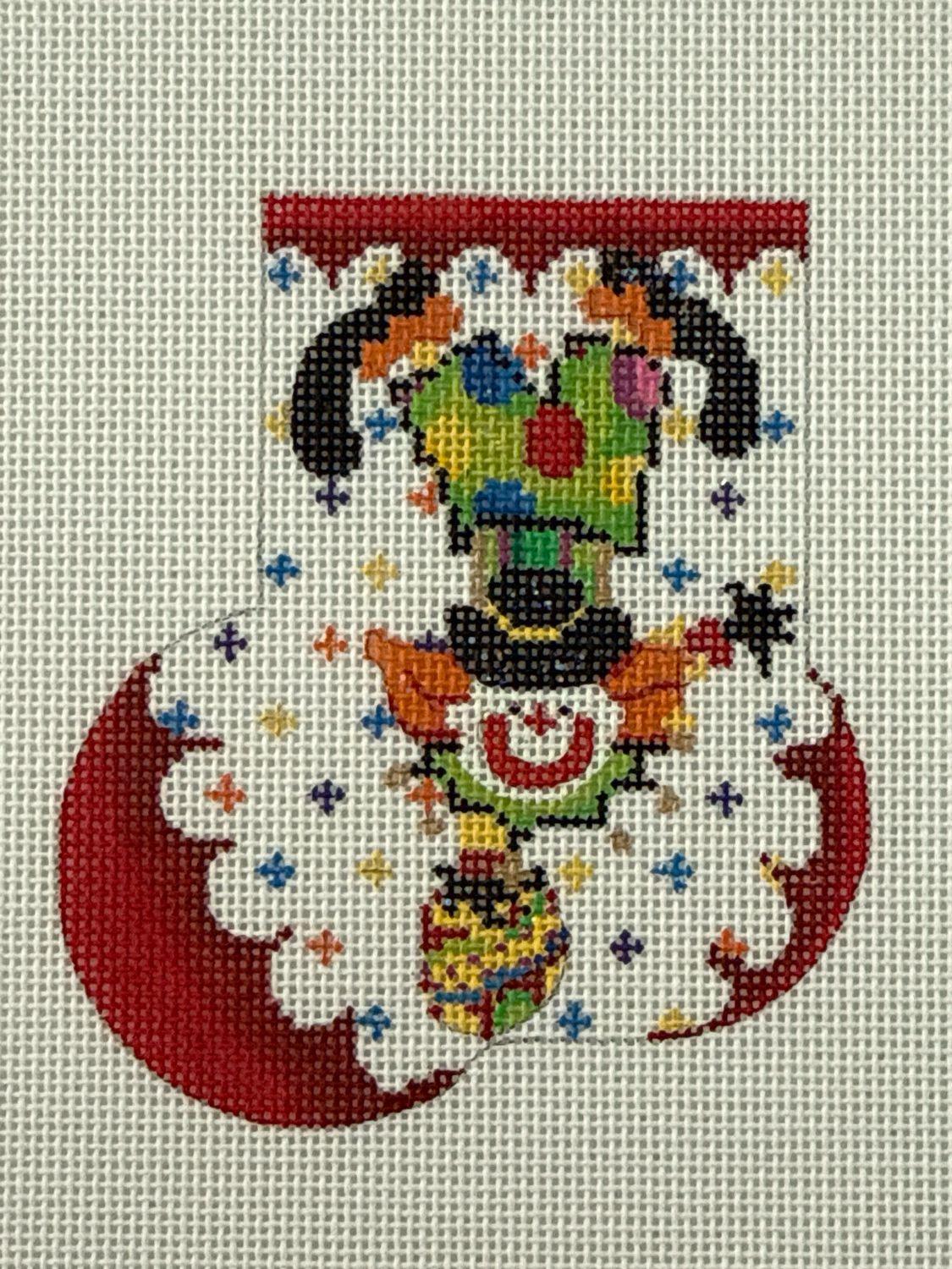 Clowning Around Mini Sock