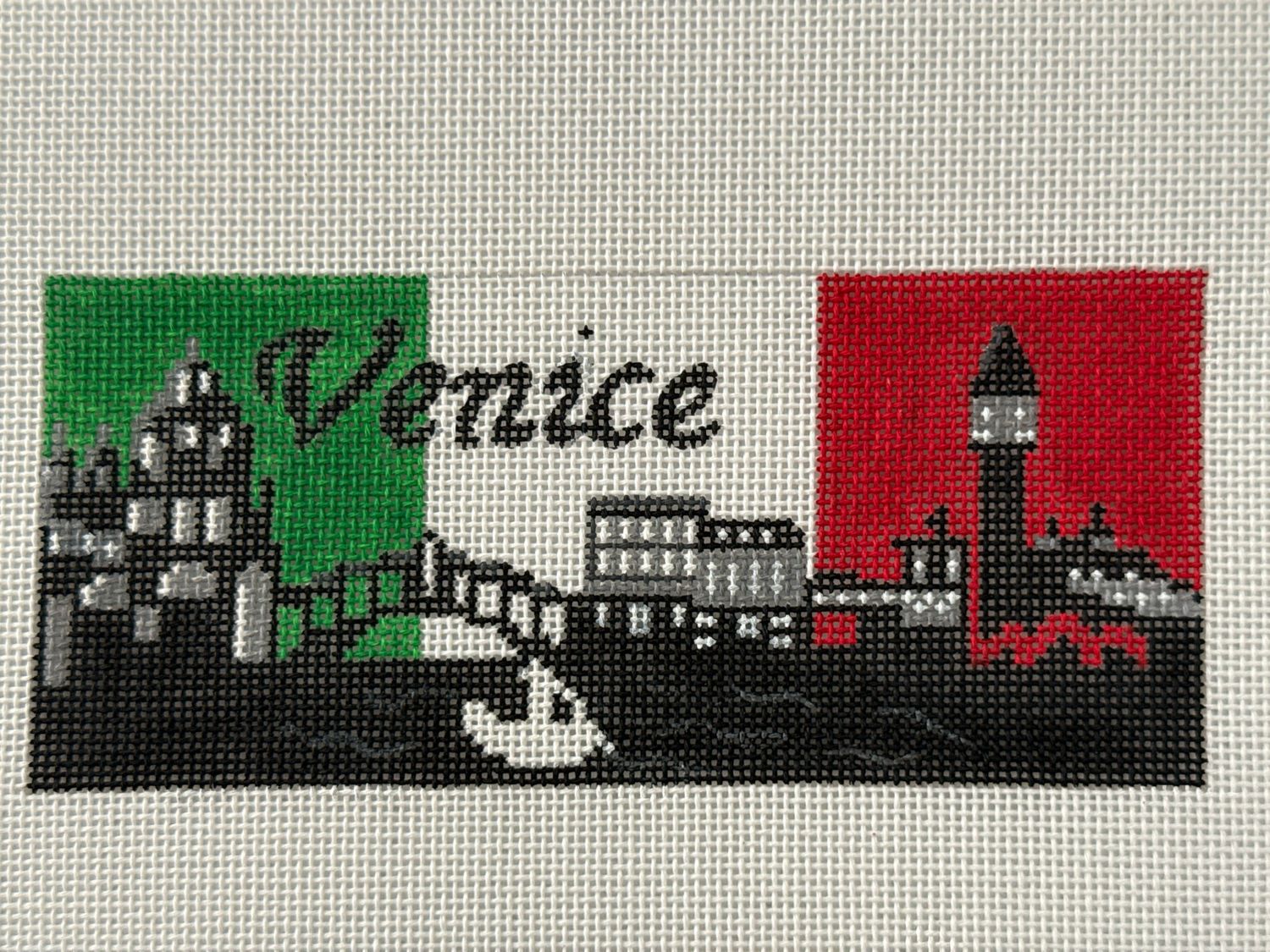 b/w Venice Cityscape