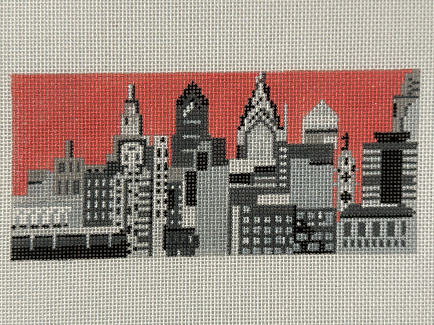 b/w Philadelphia Cityscape