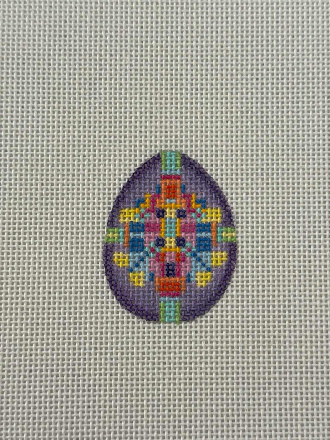 Purple Jeweled Mini-Egg