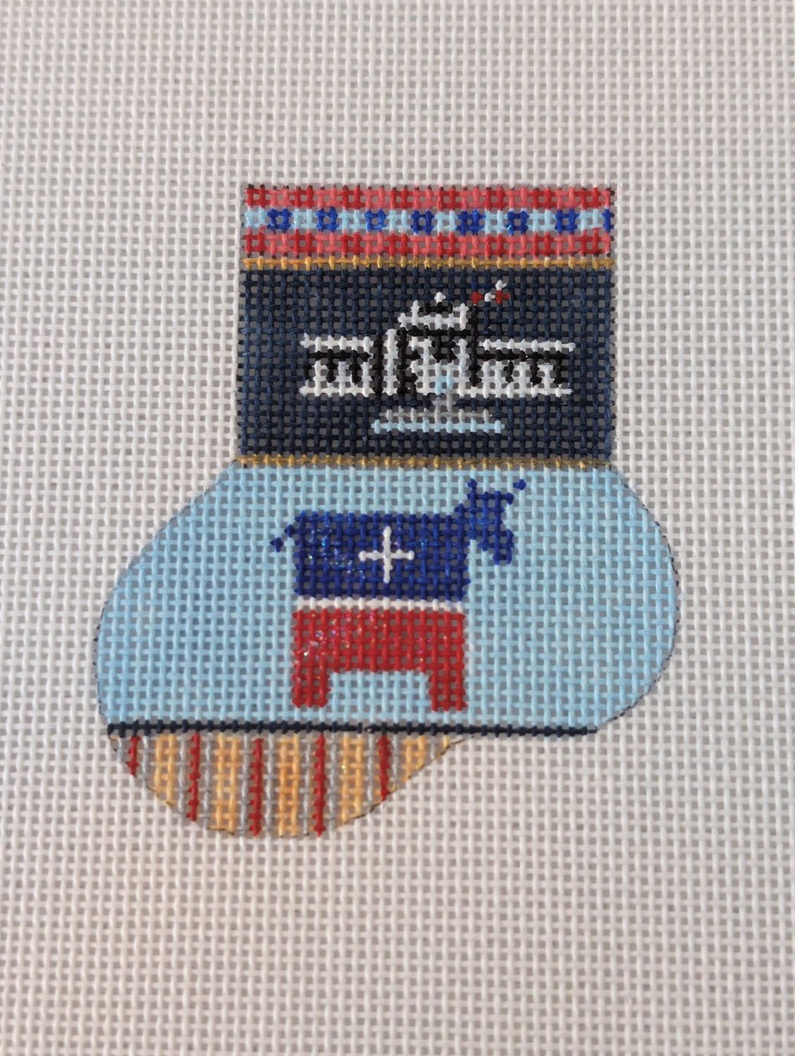 Democrat Munchkin Mini Sock